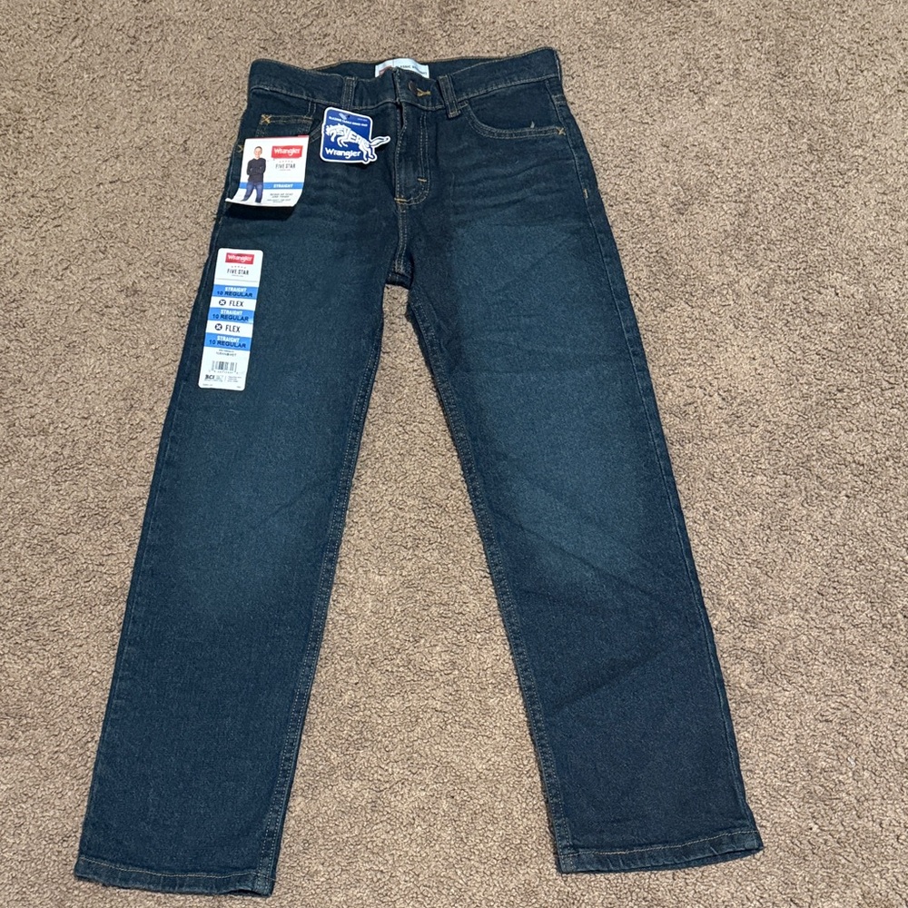 Wrangler Classic Straight Kids' Dark Blue Jeans